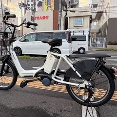 中古Panasonic電動アシスト自転車　12Ah 大阪 Panasonic EZ 電動自転車12ah (クロミン) 大阪の電動アシスト