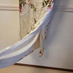 【美品】レディース ワンピース フラワー柄 サイズMの画像