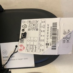 ZARAサンダルの画像