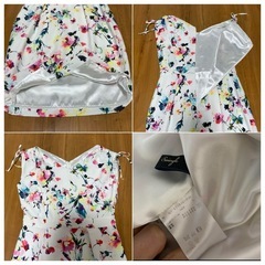 Swingle スウィングル 花柄ワンピース S sizeの画像
