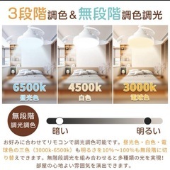 ★新品★　シーリングファンライト LEDシーリングファン シーリングライト ファンライトの画像