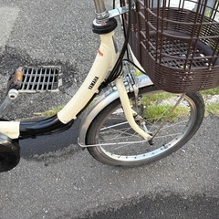 中古20インチYAMAHA電動アシスト自転車　8.7Ah 大阪の画像