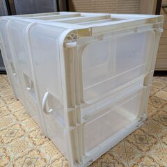 プラスチック収納ケース（幅広）の画像
