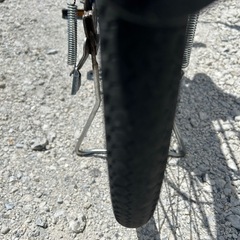 【R12】  ブリヂストン   BU605 B5H　エブリッジ EBRIDE 26インチ 自転車　シルバー色　学生さん ママチャリ お買い物 現状の画像