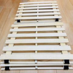 セミダブルスノコベッド(ソルバ4 マットレス用)の画像