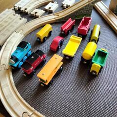きかんしゃトーマス　木製鉄道セット 多彩なトレイン付きの画像