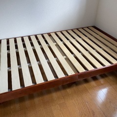 セミダブル　すのこ　ベッドの画像