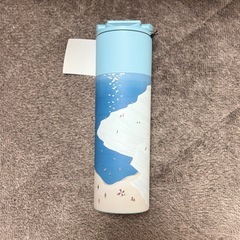 スターバックス スタバ タンブラー ステンレスボトル シーサイド サマー 水筒  ウォーターボトル 473mlの画像