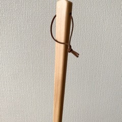 ☆靴べら　スタンド付き　木製　60cm☆の画像