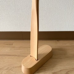 ☆靴べら　スタンド付き　木製　60cm☆の画像