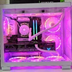 美品ゲーミングPC Ryzen 7 7700 / RTX 5070 / DDR5 32GB / 1TB SSD / 水冷360mmの画像
