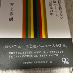 色彩を持たない田崎つくると、彼の巡礼の年の画像