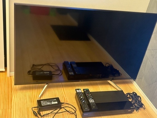 テレビ、Blu-rayレコーダー　セット