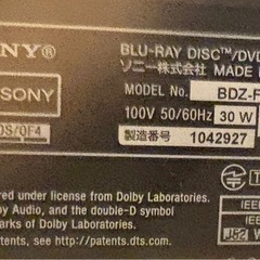 テレビ、Blu-rayレコーダー　セットの画像