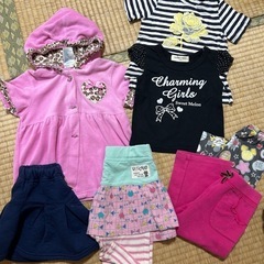 女の子子ども服の画像