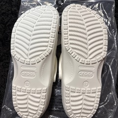 クロックス 白 30センチの画像
