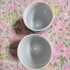 セイホウ 蓋付き 湯呑み 2つセットの画像