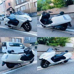  ヤマハ マグザムSG17J ホワイト＆ブラックで格好良い車両です♪の画像