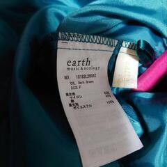 earth レースゴムロングスカートの画像