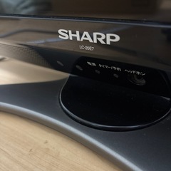 SHARP テレビ 20インチの画像