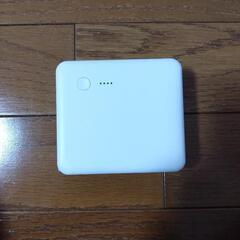 無印良品　充電器付きモバイルバッテリーの画像