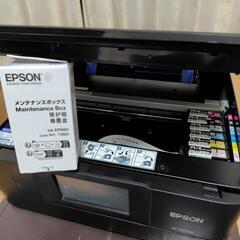 EPSON EP-879AB　メンテナンスボックス新品付の画像