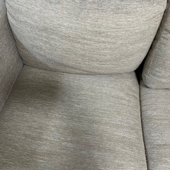 ニトリソファ　グレーの画像