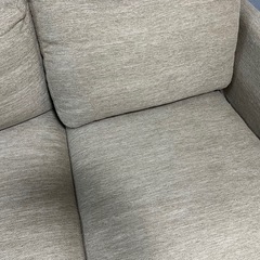 ニトリソファ　グレーの画像