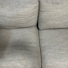 ニトリソファ　グレーの画像