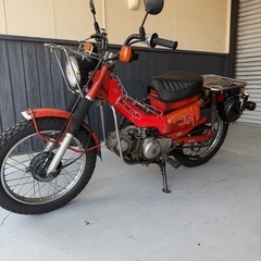 ハンターカブ　CT110  国内仕様　サブタンク等オプション多数の画像