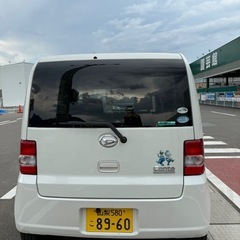 ダイハツ　ムーブコンテ　白の画像