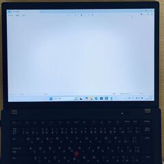 【軽量】2022年3月製 ノートパソコン Lenovo ThinkPad X13 Gen2 11世代 i5 SSD 256GB メモリ 8GB Iris Xe Windows11 Office付き 46の画像