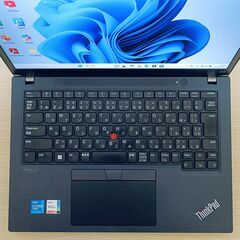 【軽量】2022年3月製 ノートパソコン Lenovo ThinkPad X13 Gen2 11世代 i5 SSD 256GB メモリ 8GB Iris Xe Windows11 Office付き 46の画像