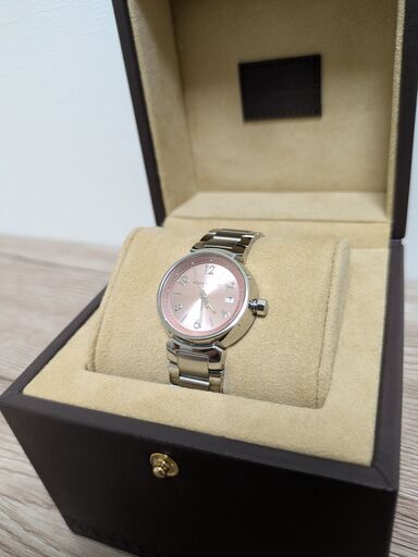 メンテ済】LOUIS VUITTON タンブール ピンク Q121X