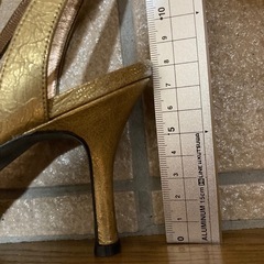 日本製　サンダル 靴　レディース　DIANA ダイアナ　ヒョウ柄 24.5cmの画像