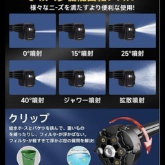 新品 高圧洗浄機 コードレス 充電式 の画像