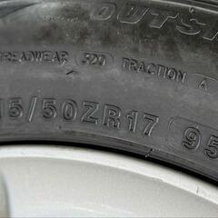 🌞215/50ZR17⭐工賃込み！プリウスに！トヨタ純正アルミホイール付MINERVA製サマータイヤ入荷しました🌞の画像