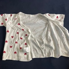 新生児用肌着ロング　5枚セットの画像