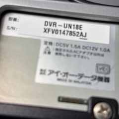 DVD　DVR-UN18Eの画像