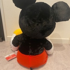 【新品　タグ付き】ミッキーマウス FukuFuku ふわふわ超超BIGぬいぐるみの画像