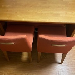 ダイニングテーブル（足元ヒーター付き）の画像