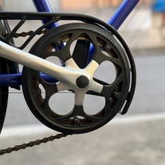 受付終了いたしました【ジャンク品】 前輪パンク カゴ歪み スポーツタイプ カゴ付き　自転車 鍵付き 　　の画像