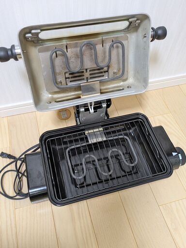 山善 ワイドグリル MWG-4627 両面魚焼きグリル (よしゆき
