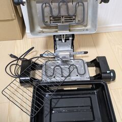 山善 ワイドグリル MWG-4627 両面魚焼きグリルの画像