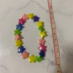 星ブレスレット　ストラップ　ハンドメイドの画像