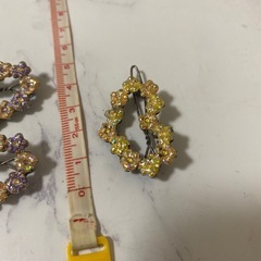 美品✨ヘアピン ハート お花 【送料込み】　平成レトロの画像