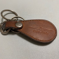 本革キーリングの画像