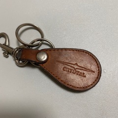 本革キーリングの画像