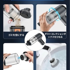 決定 
新品 ハンディクリーナー コードレス掃除機の画像