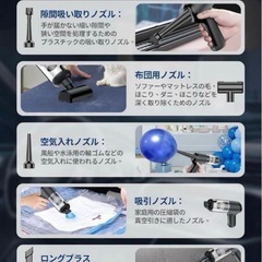 決定 
新品 ハンディクリーナー コードレス掃除機の画像